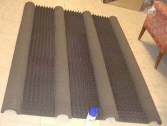 images Acoustic Foam Columns with Tile Kit
