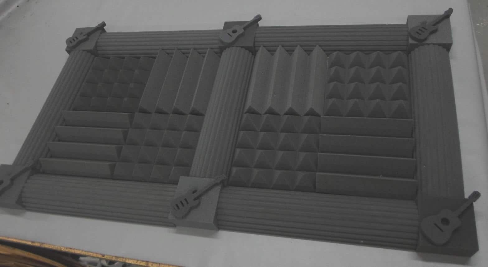 images Acoustic Large Tiles with Columns Kit