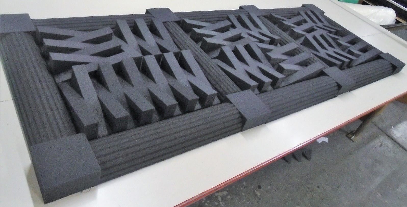 images Acoustic Large Tiles with Columns Kit