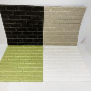 Stone Brick Panels- Wall Sticker 30.5" x 28" Foam Wall Décor Wallpaper