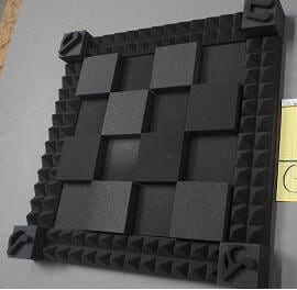 images Acoustic Foam Kit Pyramid and Block Styles