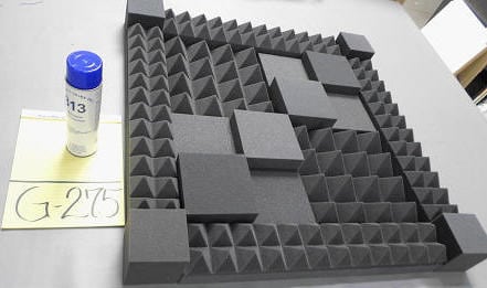 images Acoustic Foam Kit Pyramid and Block Styles
