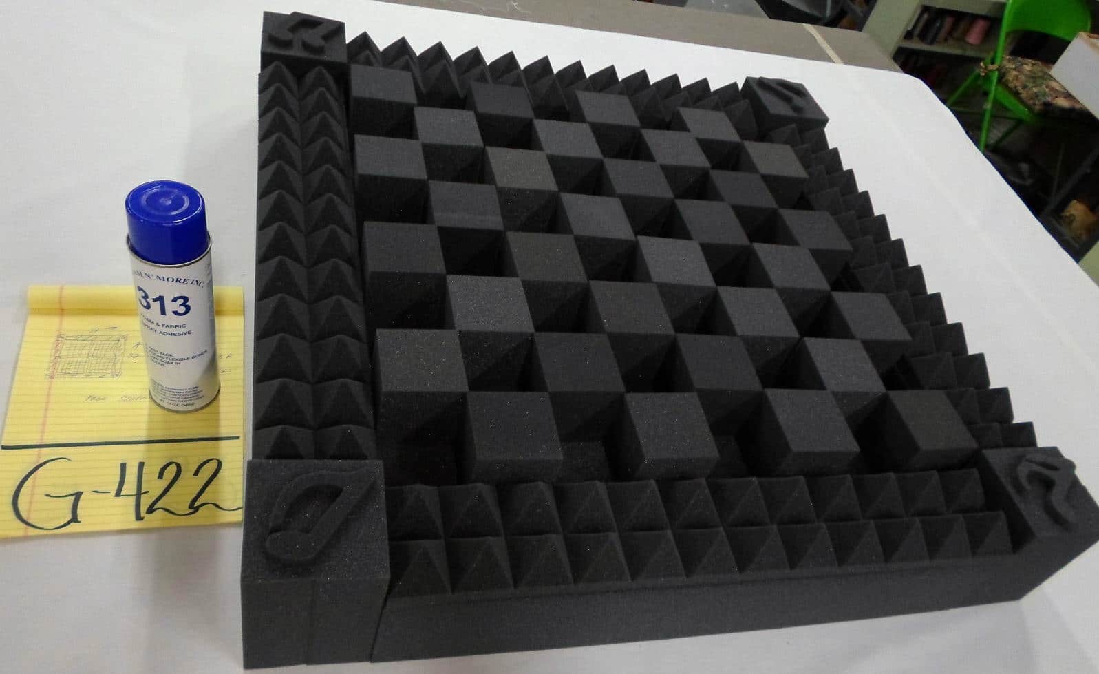images Acoustic Foam Kit Pyramid and Block Styles